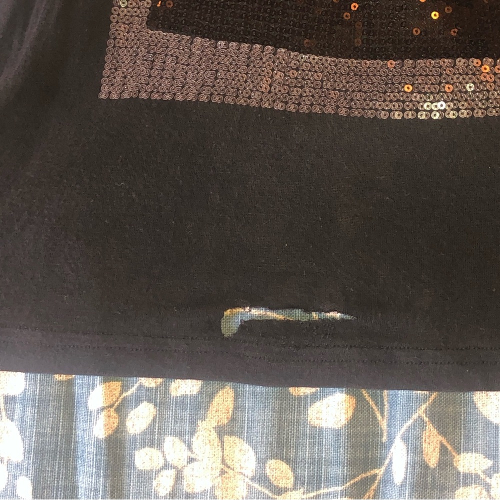 Forever 21 Sequined Tee Shirt View 5